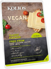 Plant-based alternative to cheese (yellow slices) 200 g KOLIOS